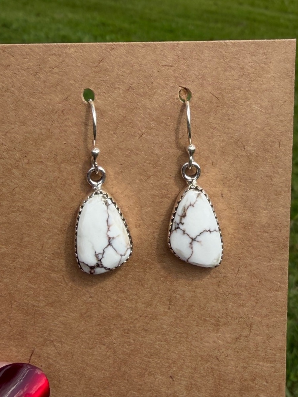 925 Sterling Silver Wild Horse Dangle Earrings